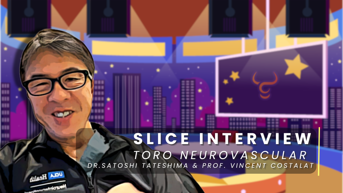 Interview Dr. Satoshi Tateshima & Prof. Vincent Costalat, Toro Neurovascular - SLICE INTERVIEW